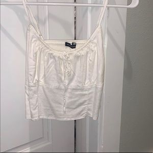 Brandy Melville, cream, didn’t say specific size.